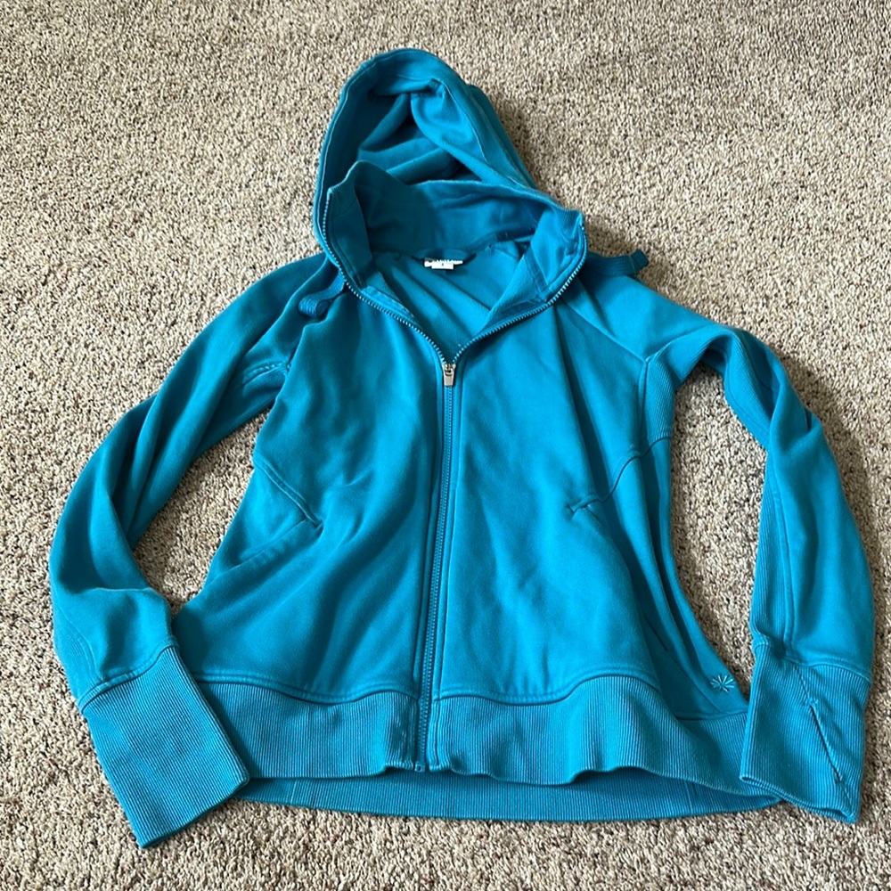 Athleta Blue Zip-Up jacket